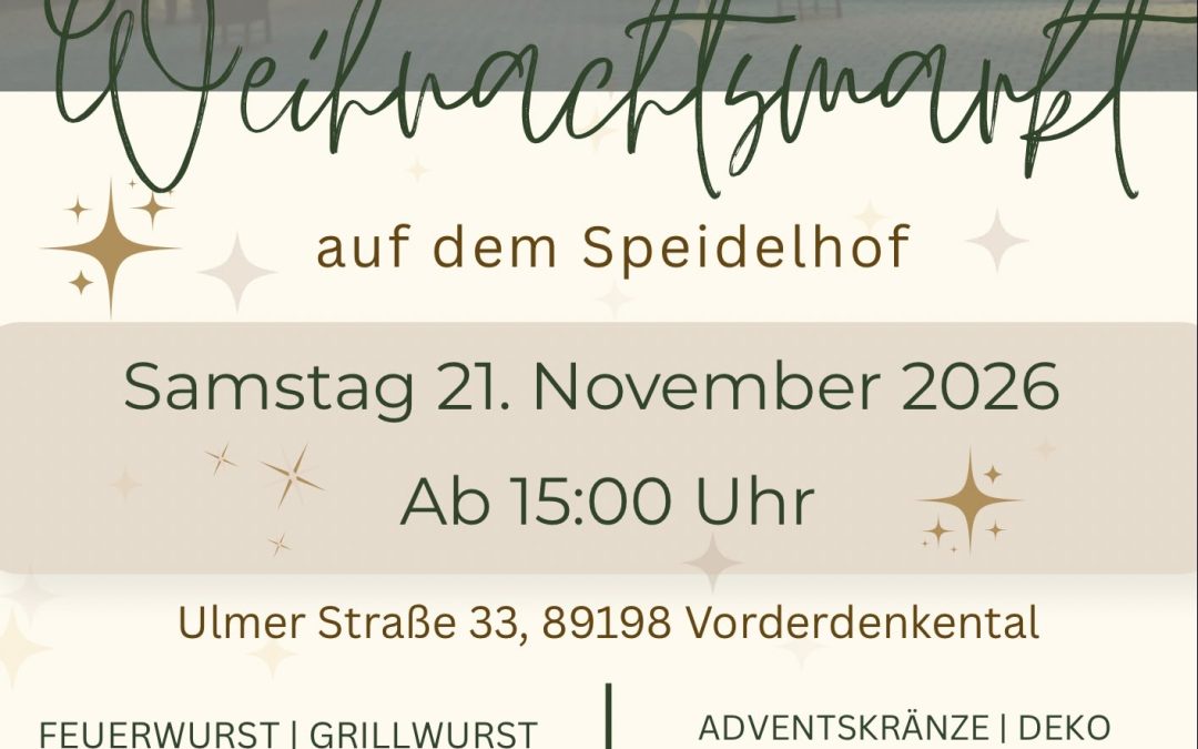 Weihnachtsmarkt 2026
